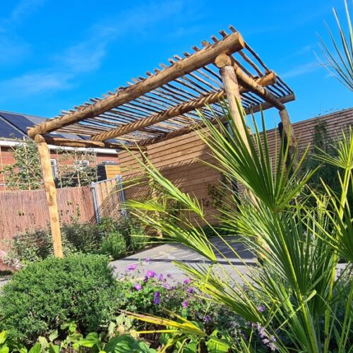 polhout-project1 Pergola laten bouwen